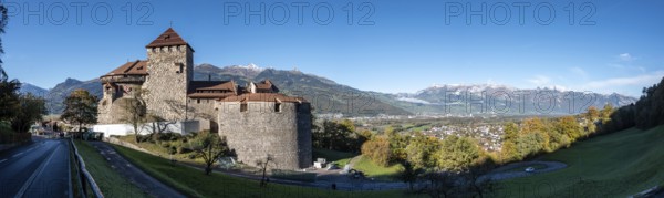 VADUZ, LIECHTENSTEIN, SEPTEMBER 28, 2023, Vaduz Castle, the official residence of the Prince of Liechtenstein