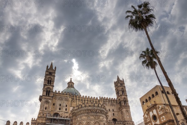 Metropolitan Cathedral of the Assumption of Virgin Mary. Palermo, Sicily. Italy
