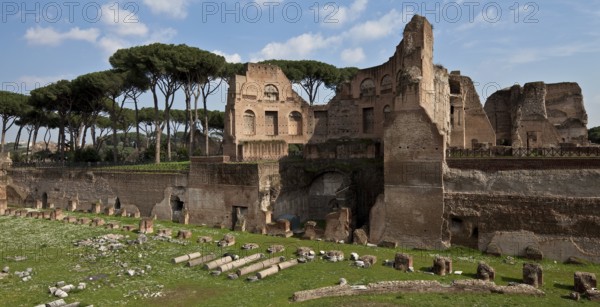 Stadium, east side inside with exedra