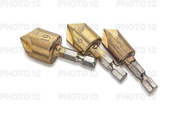 Sharp Fluted Cutting Tools. Three Chamfer Countersink Deburring Drill Bit Set Crosshole Cutting Metal Tool Kit. Conical Drill Bit Nozzle For Make Sink In Hole For Screw. Locksmith work