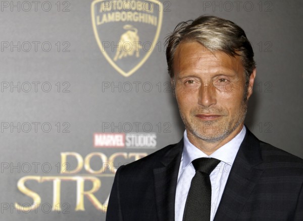 Mads Mikkelsen at the World premiere of 'Doctor Strange' held at the El Capitan Theatre in Hollywood, USA on October 20, 2016., Hollywood, California, USA, North America