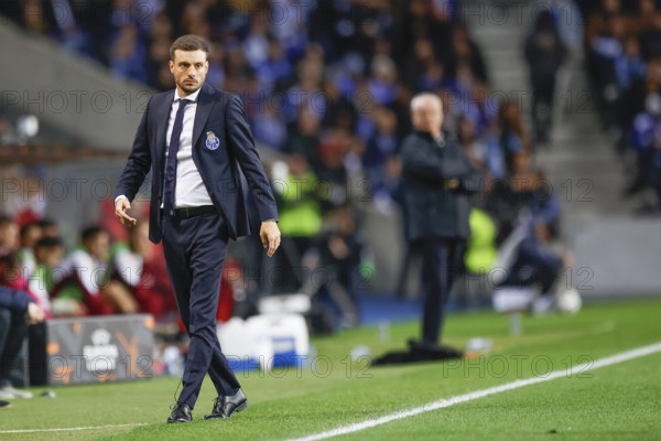 Portugal: Football Europa League, Play-Off - FC Porto vs. AS Roma - Estadio do Dragao, Porto: Coach Martin ANSELMI FC Porto