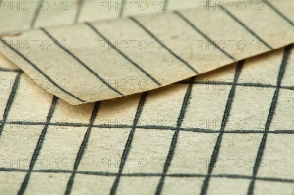 Old crumpled paper. Paper texture