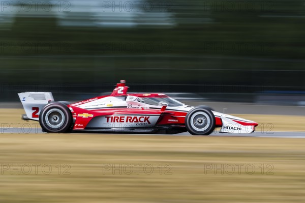 JOSEF NEWGARDEN (2) USA of Nashville, Tennessee qualifies for the Bitnile.com Grand Prix of Portland at the Portland International Raceway in Portland, OR, Portland, United States of America