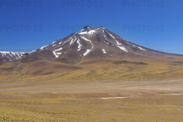 Atacama Desert, Chile. Salar Aguas Calientes. Lake Tuyacto. South America