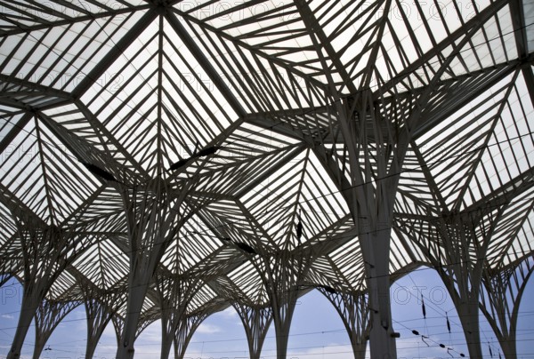 Lisbon, East railway station by Santiago Calatrava 1998