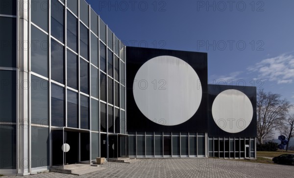 Aix en Provence, Vasarely MuseumBuilt 1973-76 Entrance building and northern part of the building with binary change of façade design Aix en Provence