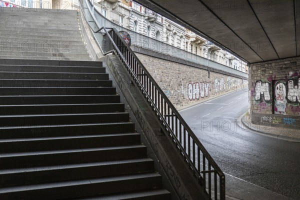 Railway subway at the main station - Bonn, North Rhine-Westphalia, Germany, Europe