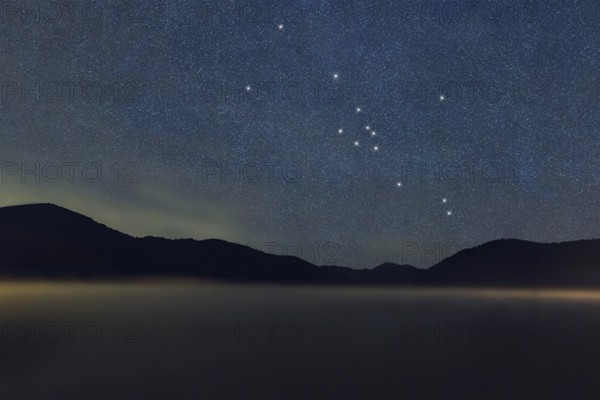 Taurus star constellation, Night sky, Cluster of stars, Deep space, Bull constellation