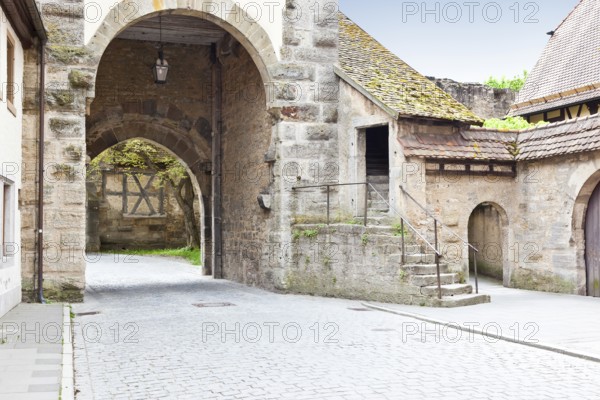 An image of the medieval town Rothenburg in Germany