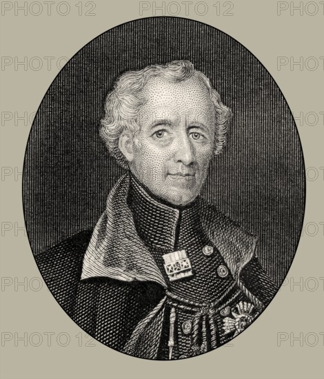Feldmarschall Hugh Gough, 1. Viscount Gough, 1779-1869, Offizier der britischen Armee