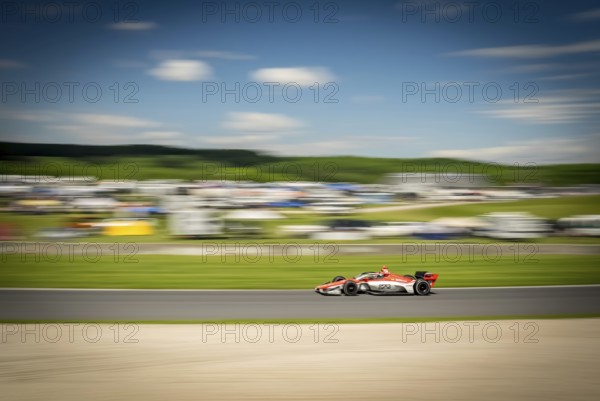 LUCA GHIOTTO (R) (51) of Arzignano, Italy practices for the XPEL Grand Prix at Road America in Elkhart Lake, WI