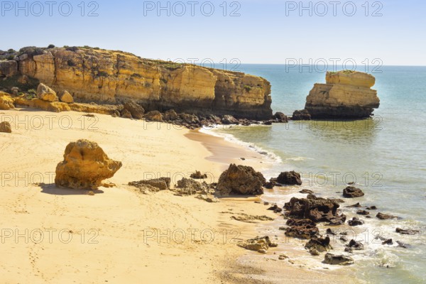Beautiful Ocean View by the Coast in São Rafael's Beach, Albufeira, Algarve- Portugal