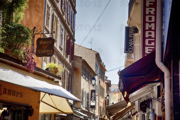 An alleyway in Cannes, South of France 2017