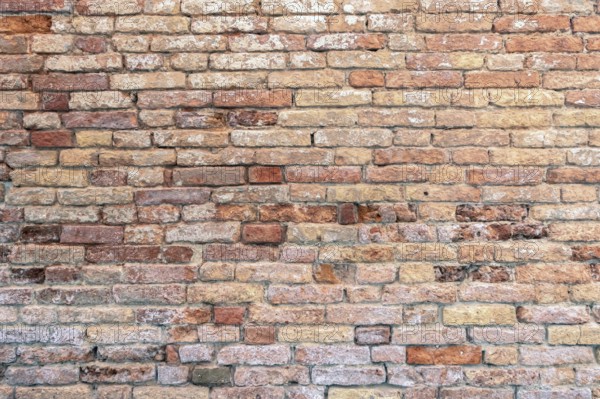 Background of old vintage brick wall. Old brick wall texture background