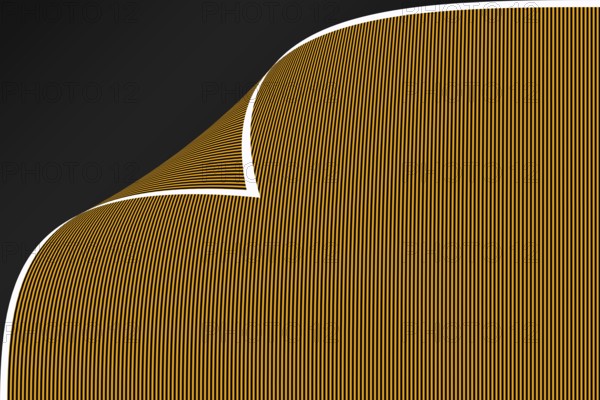 Abstract modern background design with curly corner for flyers banners with space for text