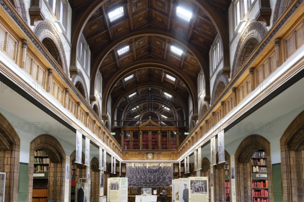 Interior view, room, Leeds Central Library, Leeds, England, Great Britain