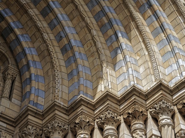 Exterior view of the Natural History Museum in London