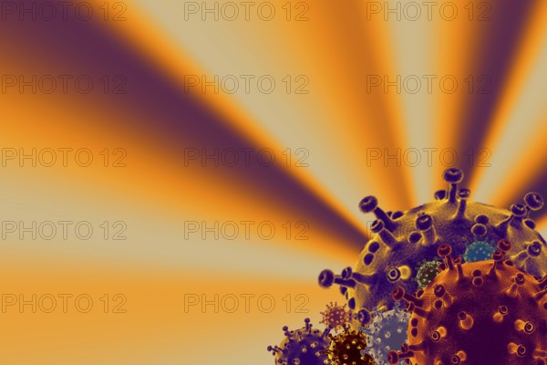 COVID-19 Coronavirus disease outbreak background. Stop spreading Corona virus global pandemic outbreak