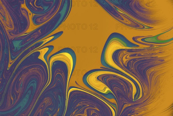 Marbling art patterns as abstract colorful background