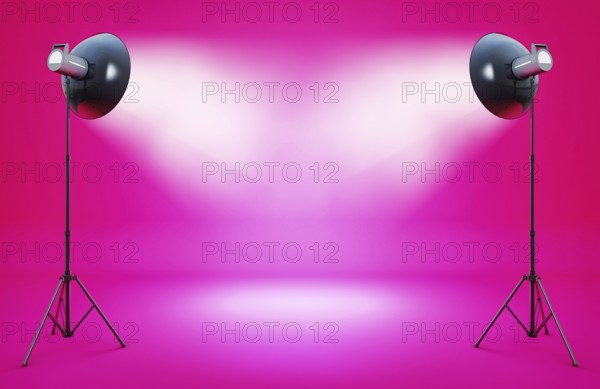 3D rendering of a background