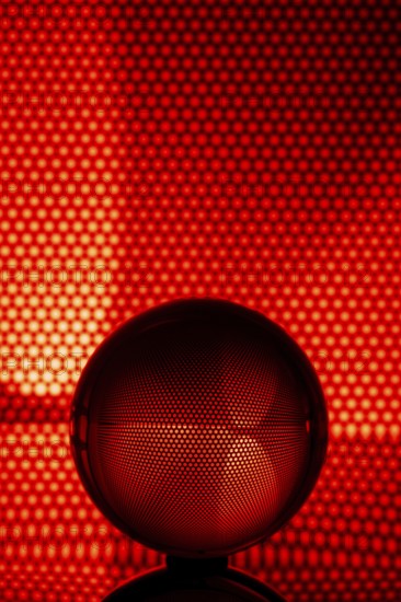 Light painting with a glass ball photograph