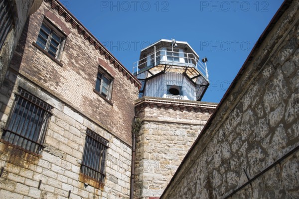 PHILADELPHIA, USA, AUGUST 15, 2022, Watchtower for prison guards at the Eastern State Penitentiary, USA, North America