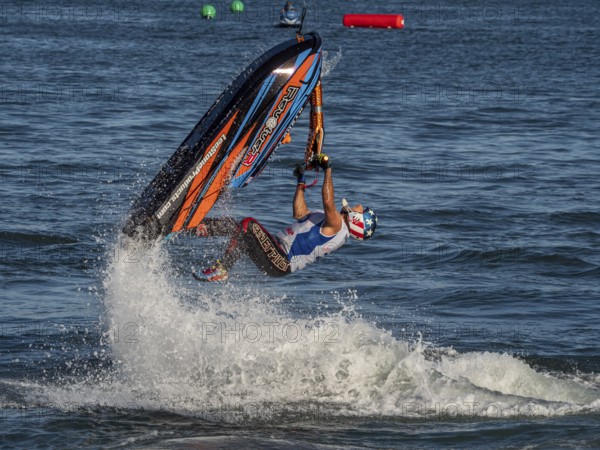 Olbia, Italy - September 16 - 20192 Aquabike world Championship gran prix of Italy