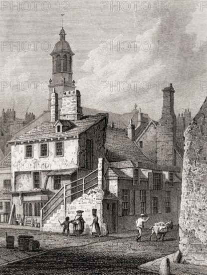 The episcopal chapel, Edinburgh, Scotland, 19th century, Views in Edinburgh by J. & H. S. Storer