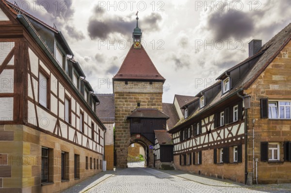Historic old town of Cadolzburg (Franconia, Germany)