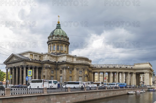 Kazan Cathedral is a cathedral of the Russian Orthodox Church on the Nevsky Prospekt in Saint Petersburg, Russia, Europe