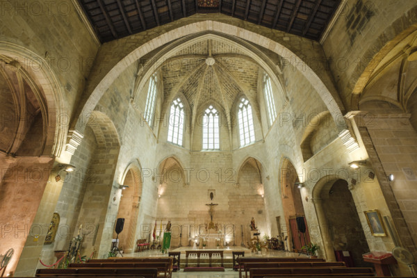Monastery Church of Santa Margarita, center of history and military culture of the balearics, Palma, Majorca, Balearic Islands, Spain, Europe