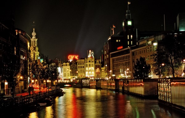 Herengracht at night, Netherlands, Holland, Amsterdam