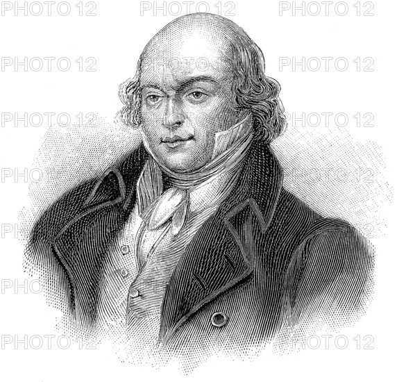 Pierre-Jean de Béranger, 1780 - 1857, a prolific French poet and chansonnier, Pierre-Jean de Béranger, 1780 - 1857, ein französischer Lyriker und Liedtexter