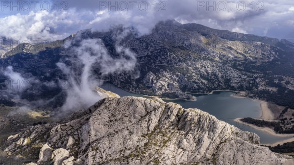 Puig de Ses Vinyes and Gorg Blau, Escorca, Mallorca, Balearic Islands, Spain, Europe