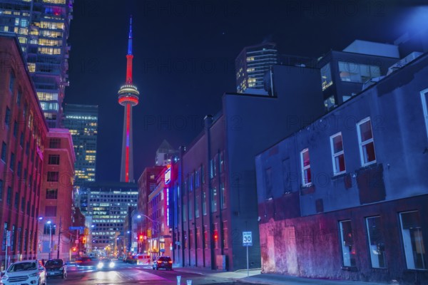 CN Tower (Canada Toronto). Shooting Location: Toronto