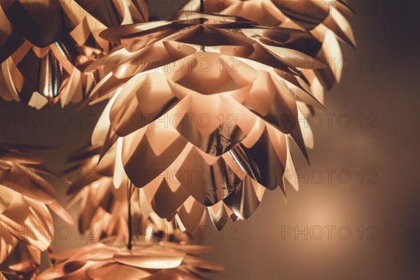 Image of a stylish orange lighting. Shooting Location: Tokyo metropolitan area