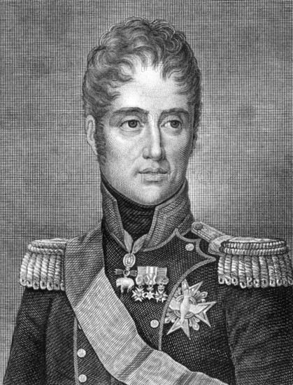 Charles X of France (1757-1836) on engraving from 1859. King of France during 1824-1830. Engraved by G.Metzerotht and published in Meyers Konversations-Lexikon, Germany, 1859, Europe