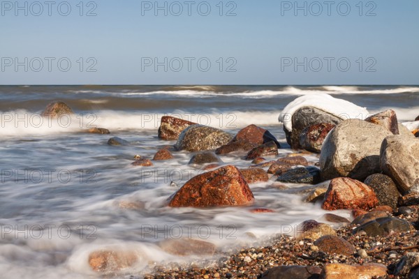 The Baltic Sea coast near Kühlungsborn in winter