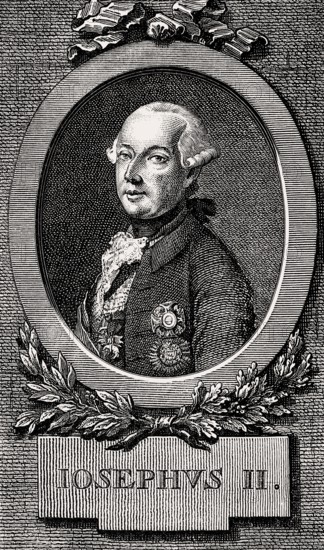 Joseph II, 1741-1790, Holy Roman Emperor from 1765 to 1790