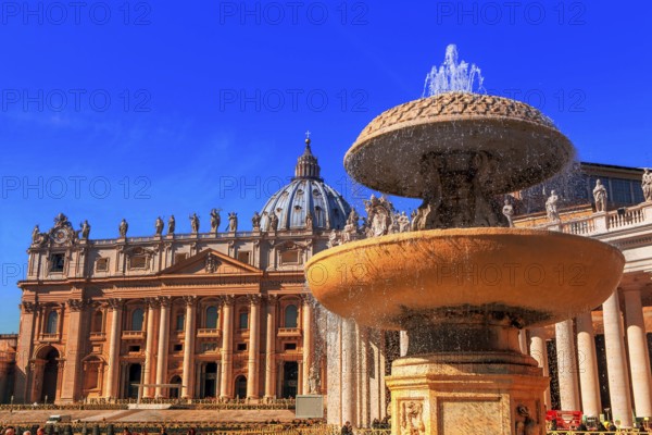 Italy, Rome, St Peter's Basilica Austria, Europe