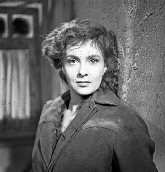 Gina Lollobrigida, italian actress, photojournalist and politician. Born 4 july 1927 dead 16 january 2023. She was one of the highest-profile European actresses of the 1950s and early 1960s, a period in which she was an international sex symbol. Pictured in Italy 1950. Kristoffersson ref AY18-11