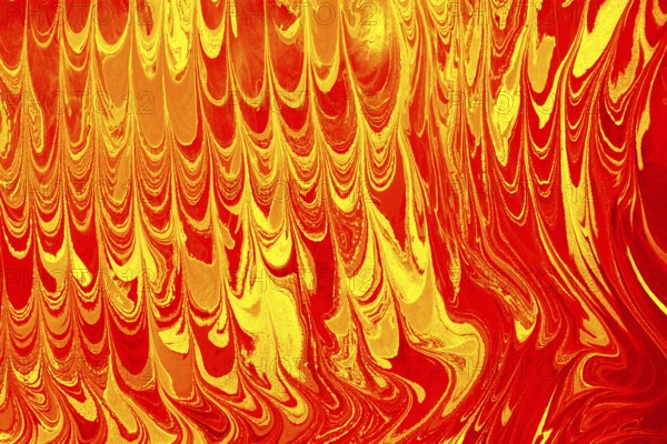 Fluid art marbling paint textured background. Unique art illustration. Liquid marbling texture