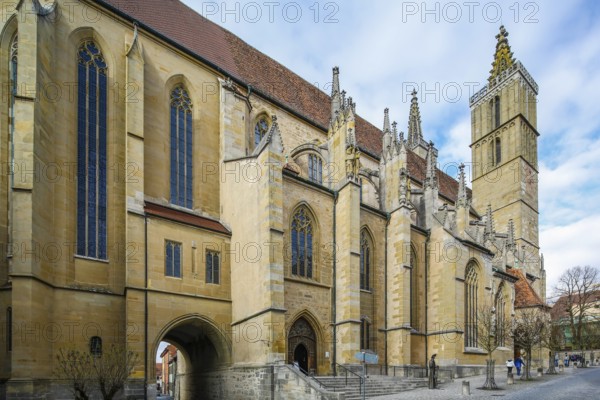 St Jakob's Church, Rothenburg ob der Tauber, District of Ansbach, Middle Franconia, Franconia, Free State of Bavaria, Germany, Europe