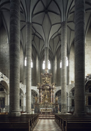 View into the choir, St., Sankt, Saint