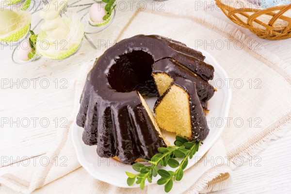 Delicious Polish Easter chocolate cake