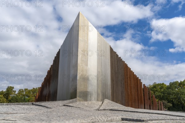 Budapest, Hungary, 4 October, 2022: view of the 1956 Hungarian Revolution Monument in downtown Budapest, Europe