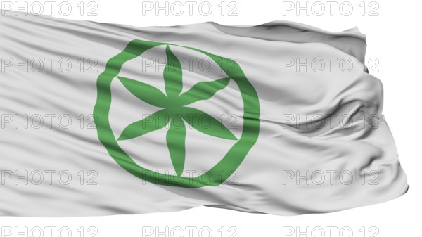 Padanian Nationalistic Flag, Isolated On White Background