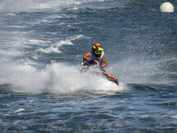 Olbia, Italy - September 16 - 20192 Aquabike world Championship gran prix of Italy