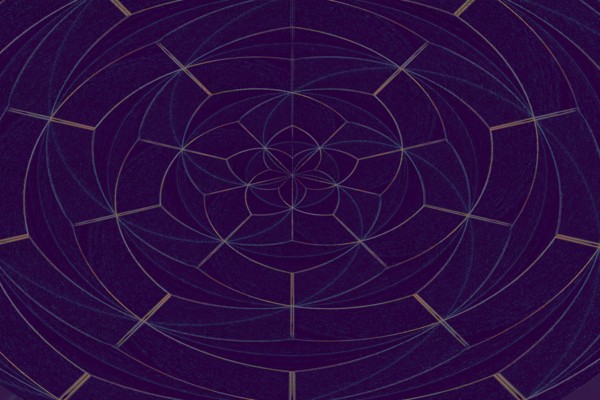 The colorful geometric abstract background